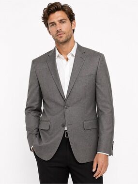 NWT Pierre Loren Size 38S Classic Gray‎ Men's Blazer